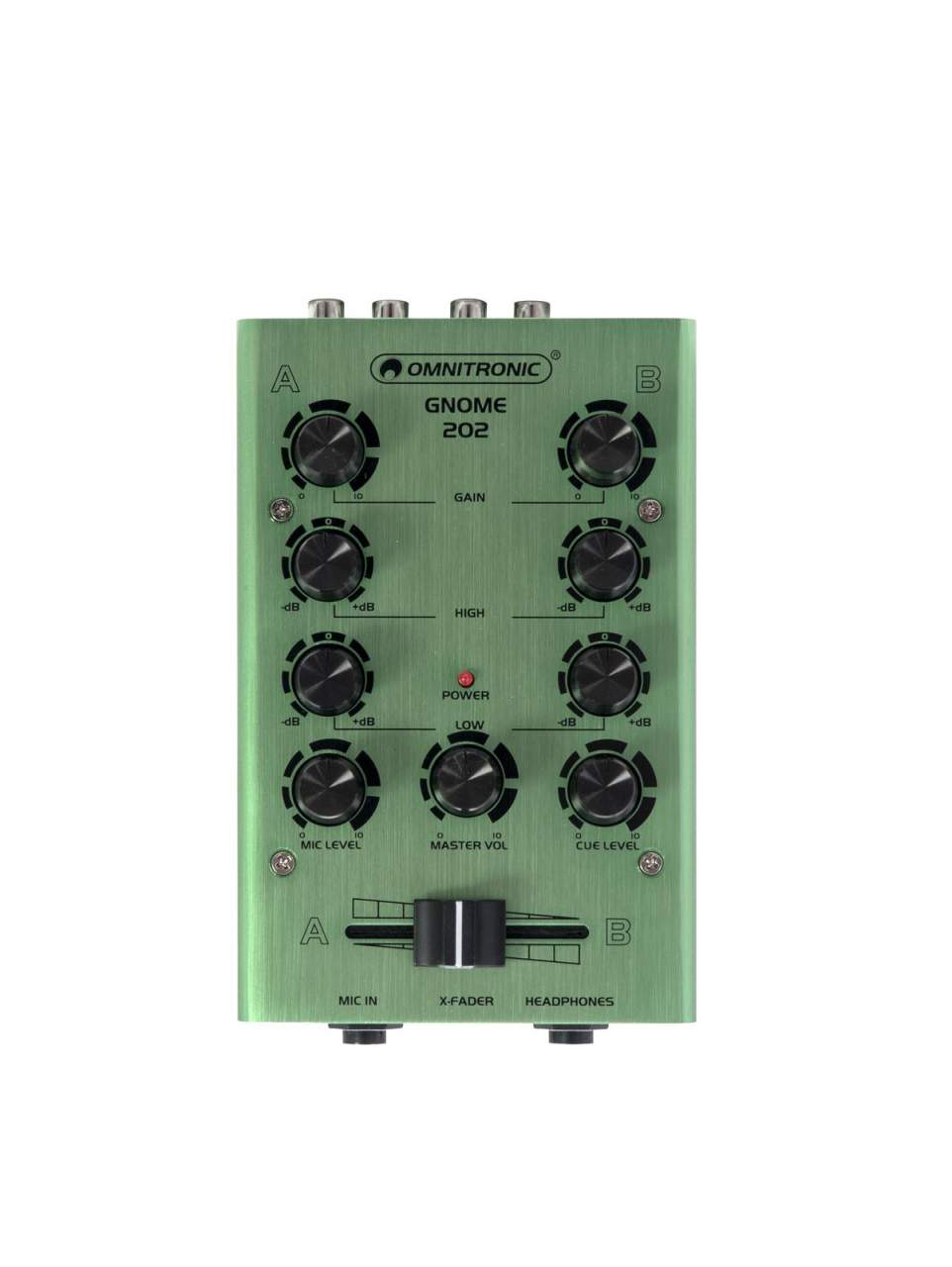 OMNITRONIC GNOME-202 Mini-Mixer grn
