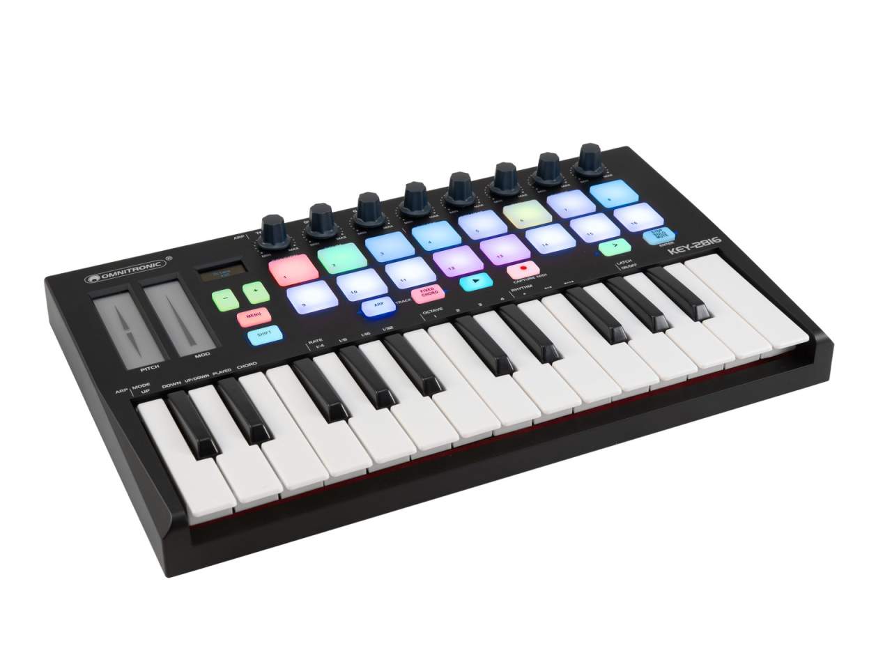 OMNITRONIC KEY-2816 MIDI-Controller