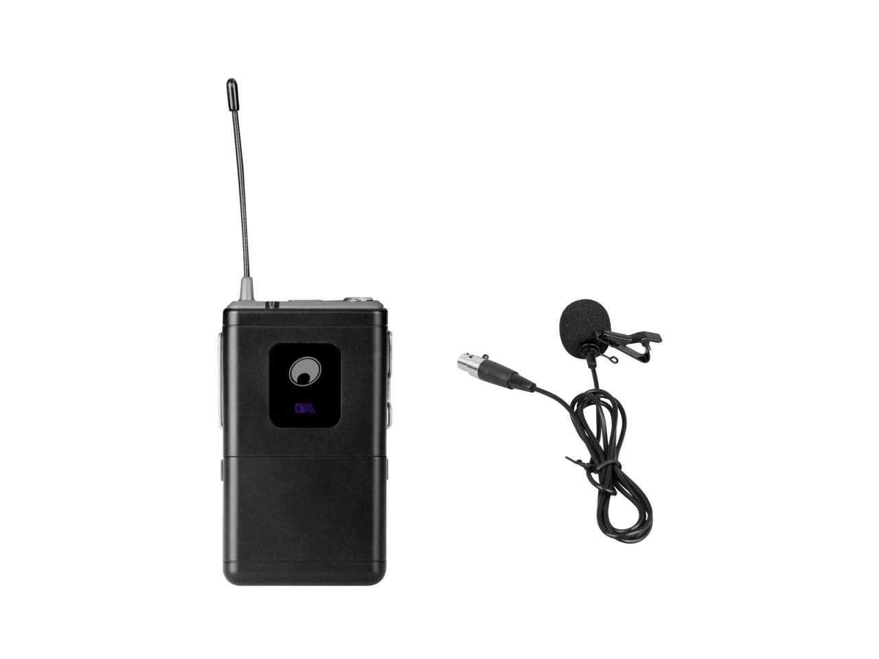 OMNITRONIC UHF-E Serie Taschensender 518-7MHz + Lavaliermikrofon