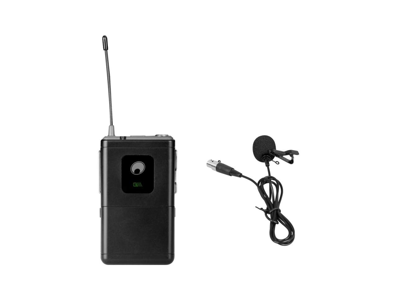 OMNITRONIC UHF-E Serie Taschensender 525-3MHz + Lavaliermikrofon