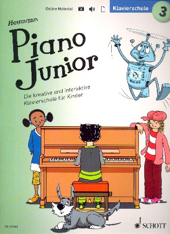 Piano junior - Klavierschule Band 3 (+Online-Material)