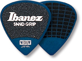 Plektren Pack Ibanez Sand Grip Short Hard Dark Blue