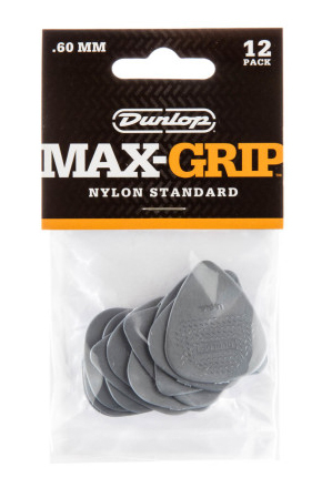 Plektrenpack Dunlop Nylon Max Grip 0-60