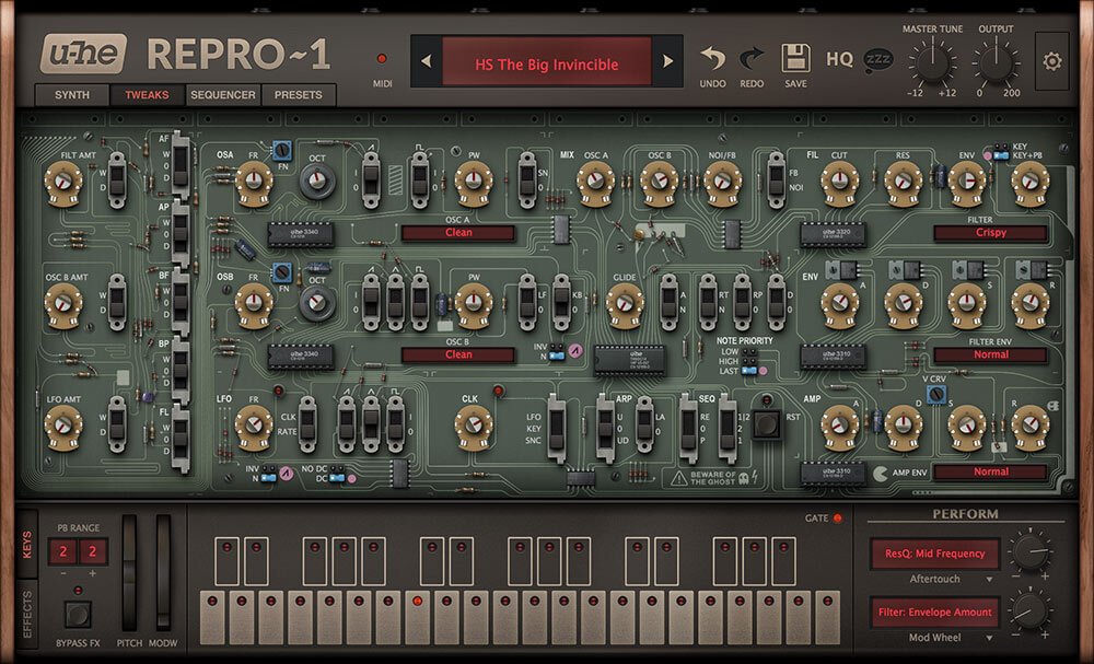 Plugin Instrument U-HE Repro