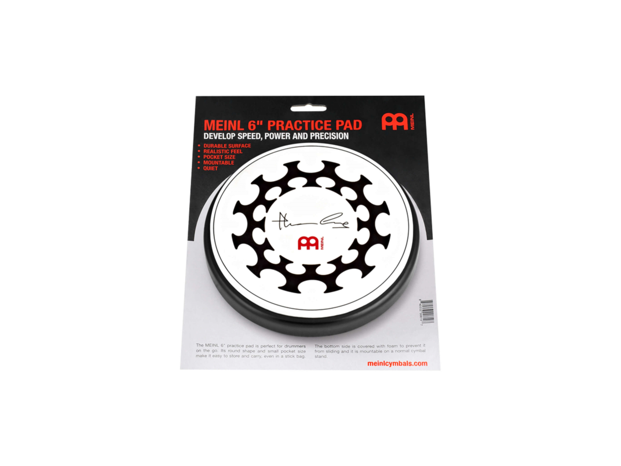 Practice Pad Meinl MPP-6-TL Thomas Lang 6