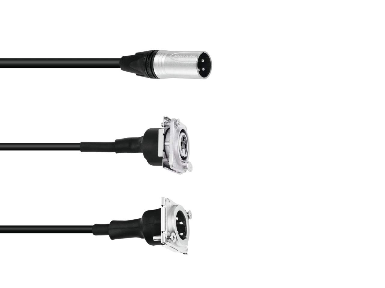 PSSO Patch Kabel XLR(F)EB-1xXLR(M)1xXLR(M)EB1m