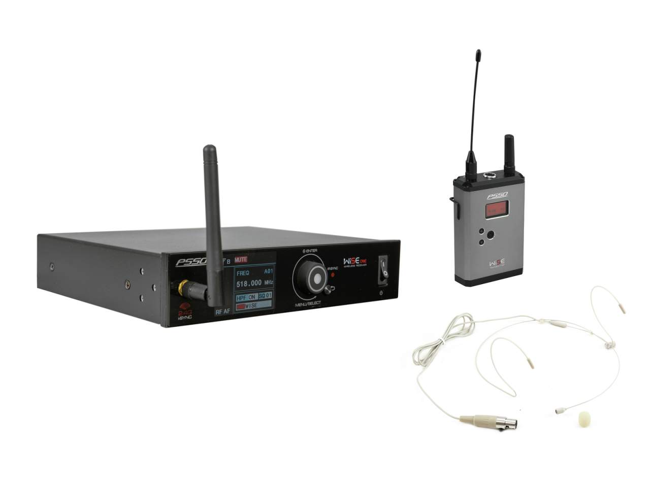 PSSO Set WISE ONE + BP + Headset 518-548MHz