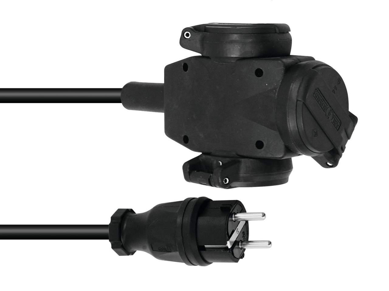 PSSO Verlngerung 3x2-5 10m 3-fach sw