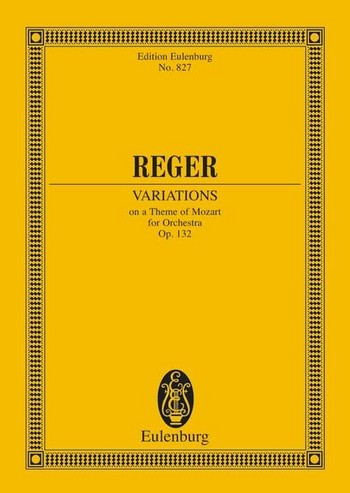Reger Variationen + Fuge ber ein Thema von Mozart