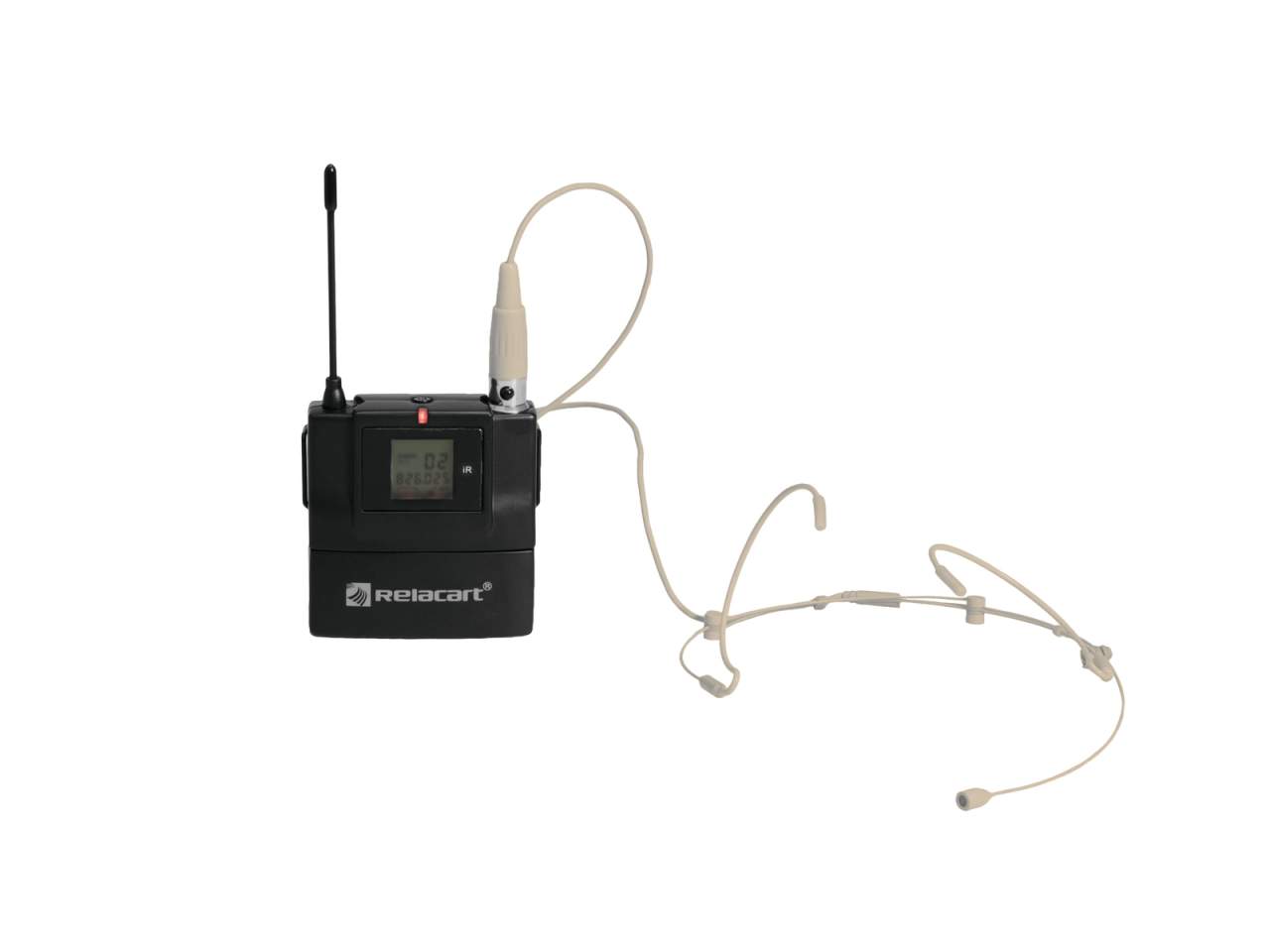 RELACART T-31 Bodypack fr HR-31S mit Headset