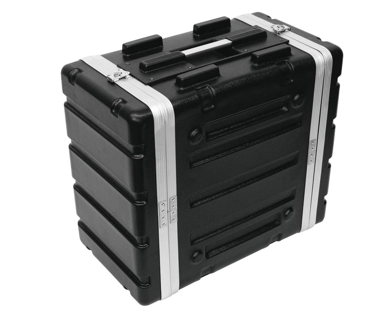 ROADINGER Kunststoff-Rack KR-19- 6HE- DD- schwarz