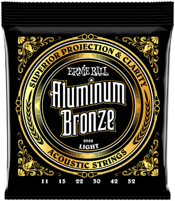 Saitensatz Ernie Ball EB2568 Aluminium Bronze Light