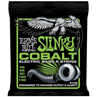Saitensatz Ernie Ball EB2736 Regular Slinky Cobalt 5-String