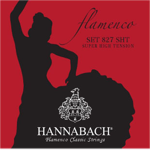Saitensatz Hannabach 827SHT Flamenco Rot