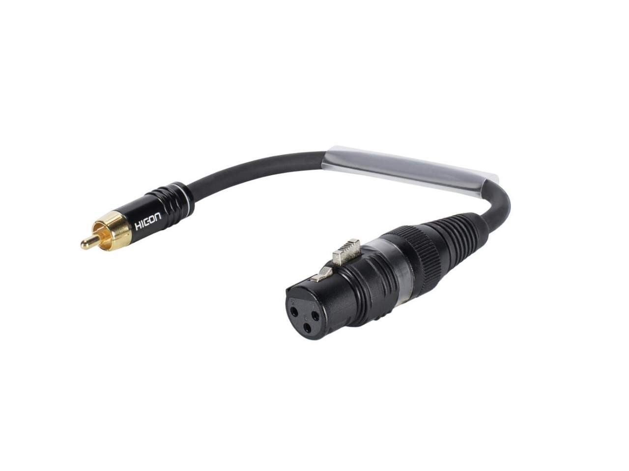 SOMMER CABLE Adapterkabel XLR(F)-Cinch(M) 0-15m sw