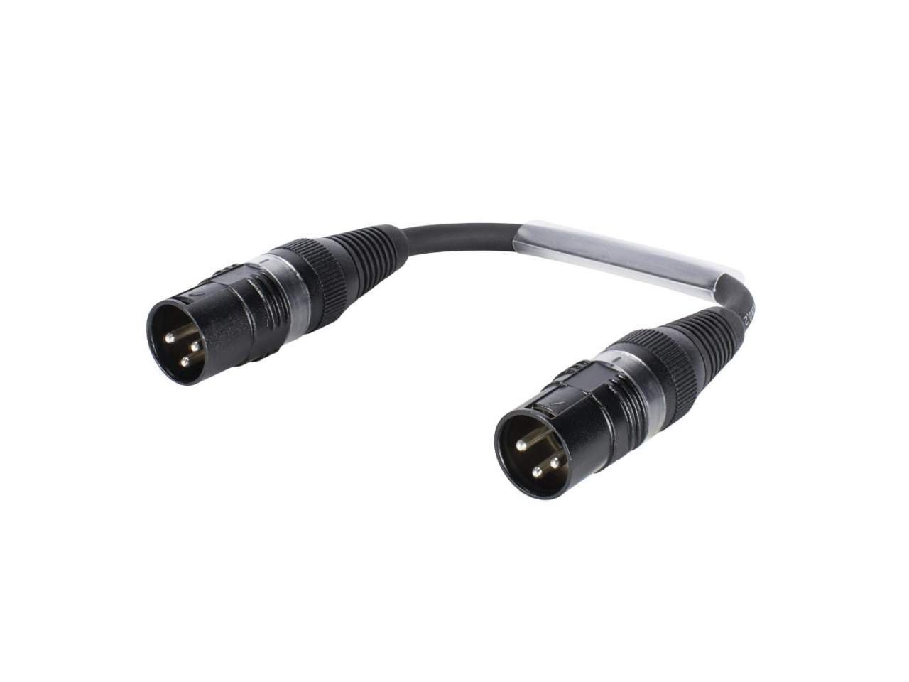 SOMMER CABLE Adapterkabel XLR(M)-XLR(M) 0-15m sw
