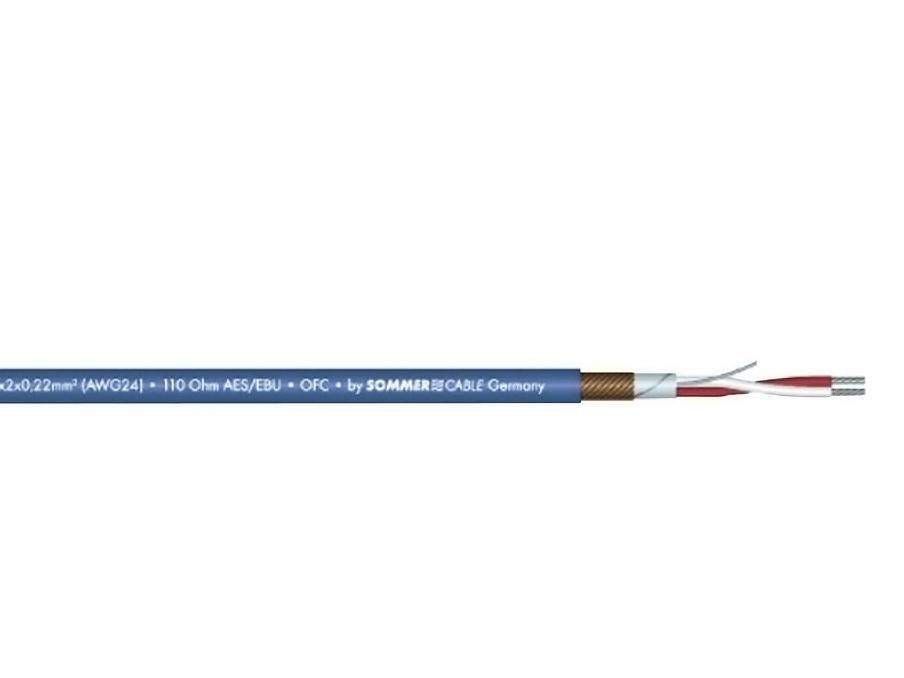 SOMMER CABLE DMX Kabel 2x0-22 100m sw SC-Semicolon
