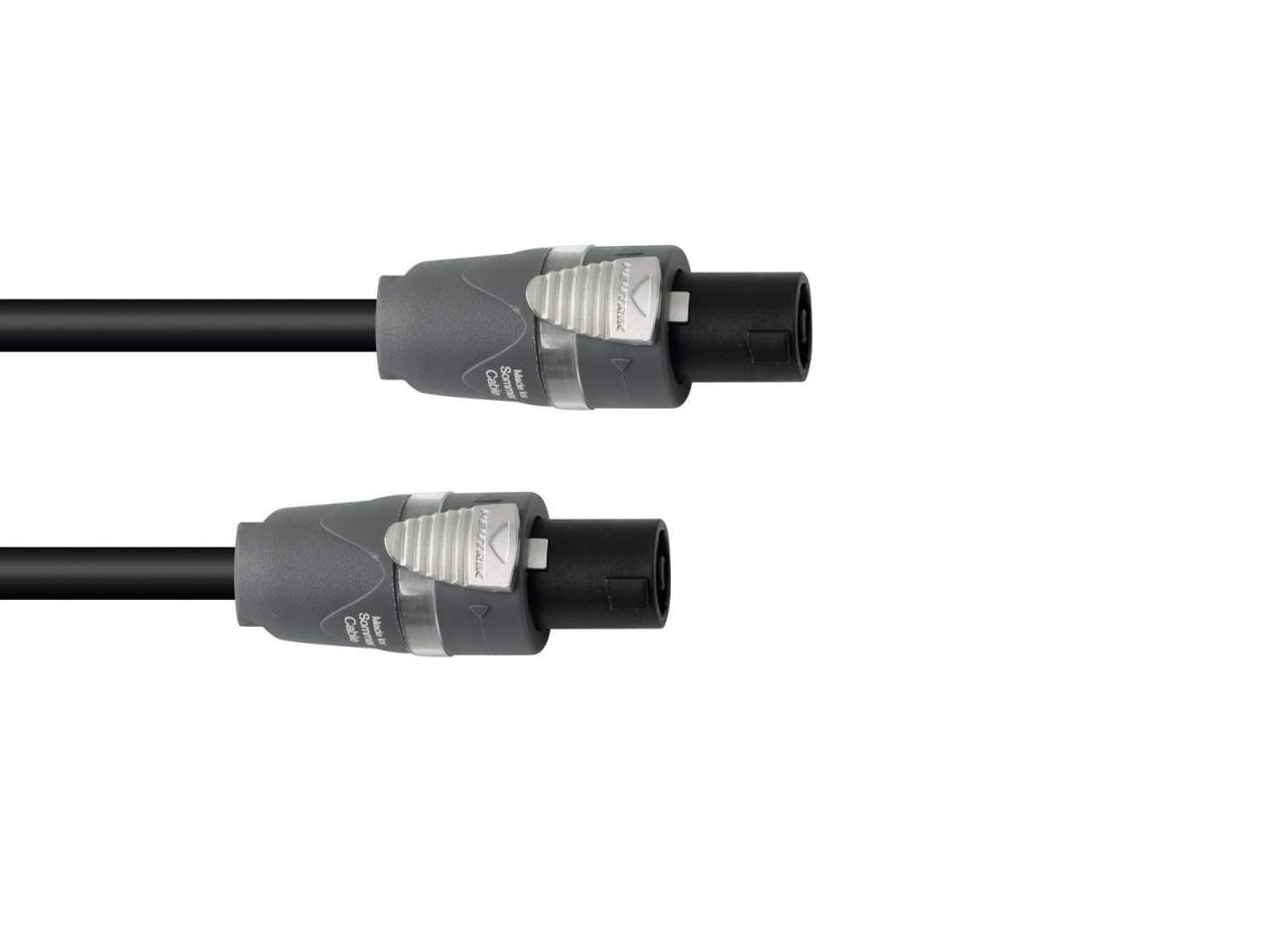 SOMMER CABLE Lautsprecherkabel Speakon 2x2-5 10m sw