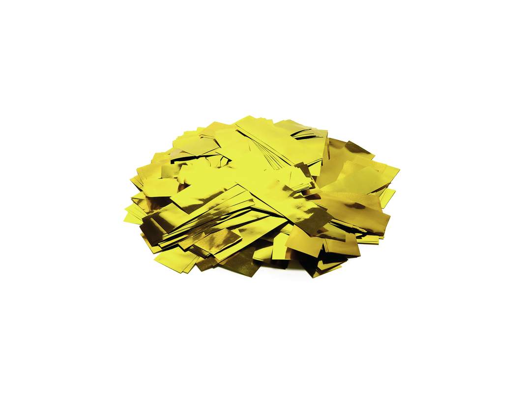 TCM FX Metallic Konfetti rechteckig 55x18mm- gold- 1kg