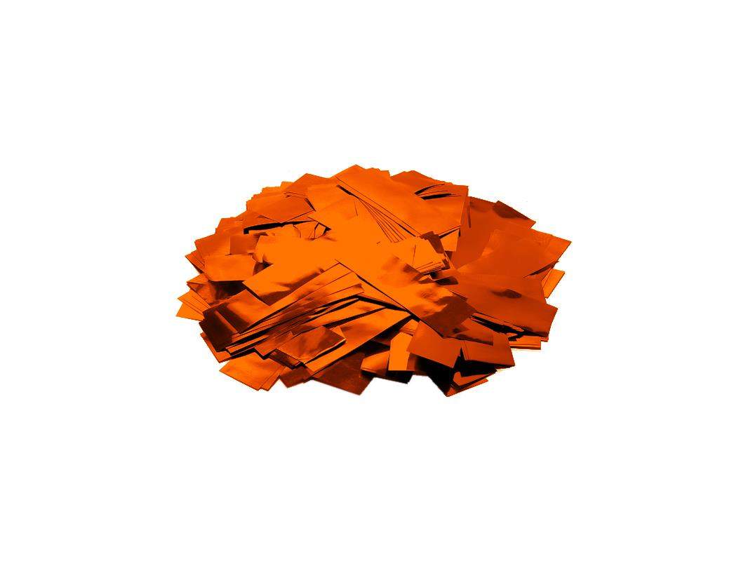 TCM FX Metallic Konfetti rechteckig 55x18mm- orange- 1kg