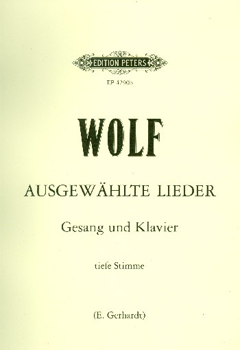 Wolf- Ausgewhlte Lieder